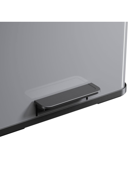 Hailo atkritumu tvertne oko trio plus, l, 3 x 9 l, sudraba, 0633-220