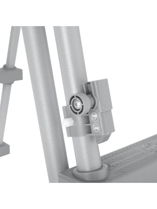 Bestway baseina kāpnes Flowclear, 4 pakāpieni, 107 cm
