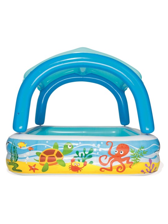 Bestway rotaļu baseins ar jumtu, 140x140x114 cm, zils, 52192