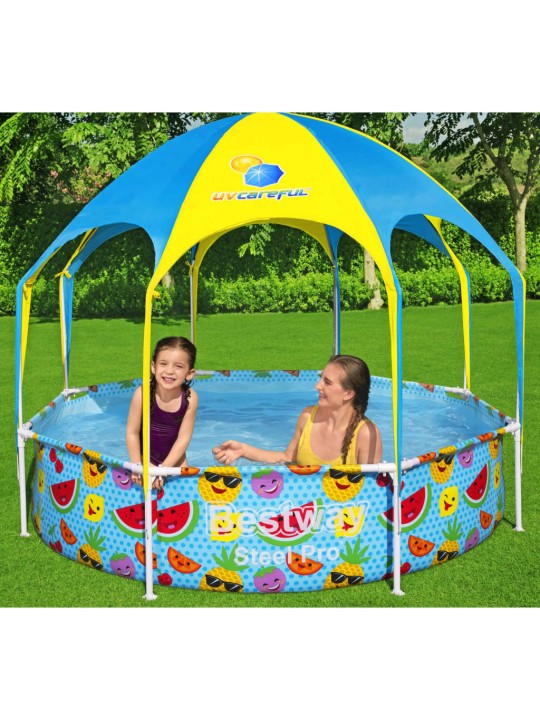 Bestway Steel Pro baseins bērniem UV Careful, 244x51 cm