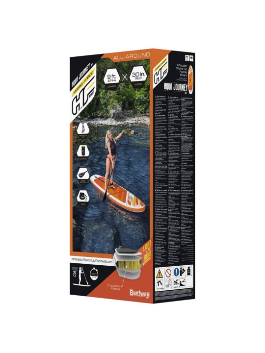 Bestway hydro-force piepūšams sup dēlis aqua journey, 65349