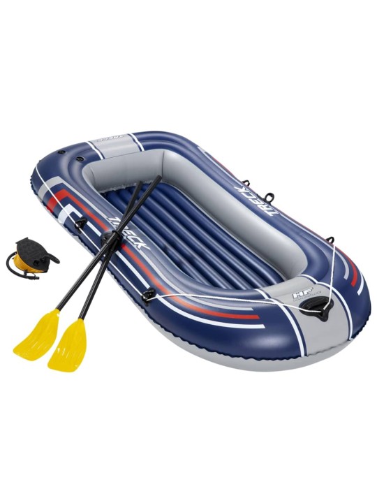 Bestway piepūšamā laiva hydro-force, ar airiem un pumpi, zila