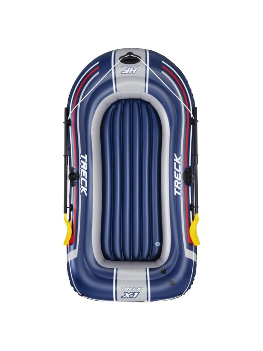 Bestway piepūšamā laiva hydro-force, ar airiem un pumpi, zila