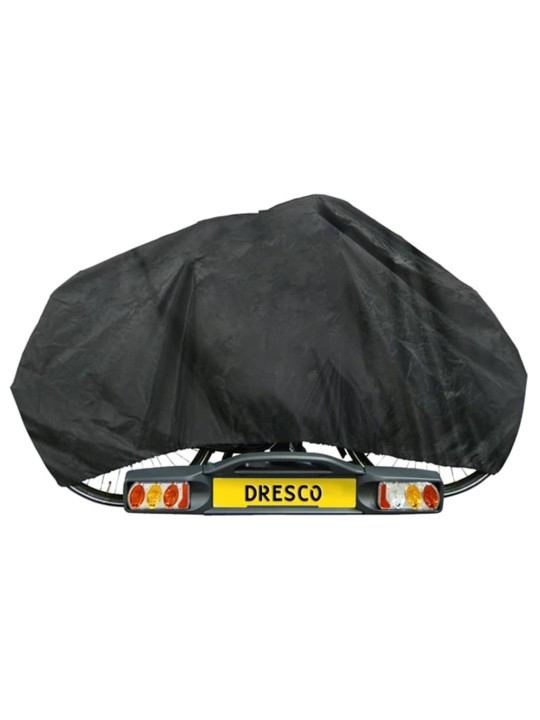 Dresco velosipēda pārsegs 1 ritenim, elastīgs, melns