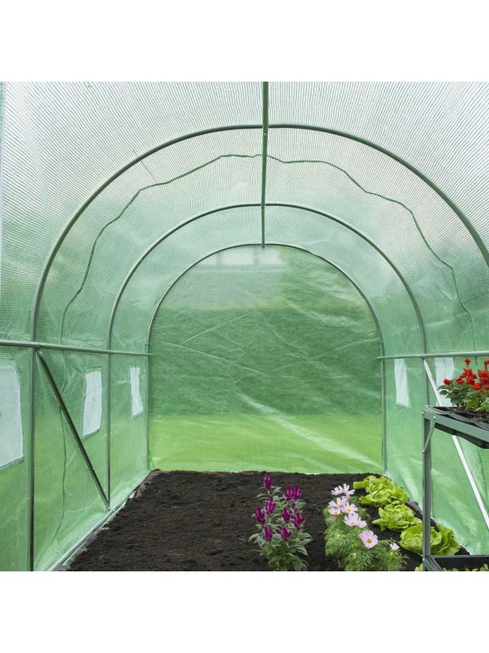 Nature siltumnīca, zaļa, 3,5x2x2 m