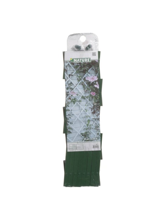 Nature dārza špalera, 50x150 cm, zaļš pvc, 6040702