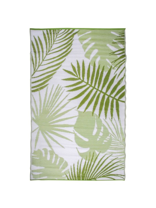 Esschert design āra paklājs, 241x152 cm, džungļu lapu dizains, oc22