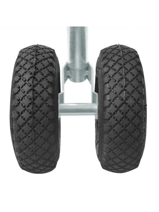 Proplus piekabes atbalsta ritenis ar gaisa pildījumu 341508, 26x8,5 cm