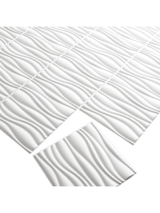 Wallart sienas paneļi, waves, 12 gab., 3d, ga-wa04