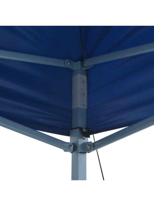 Saliekama telts, 3x6 m, ātri uzstādāma, zila