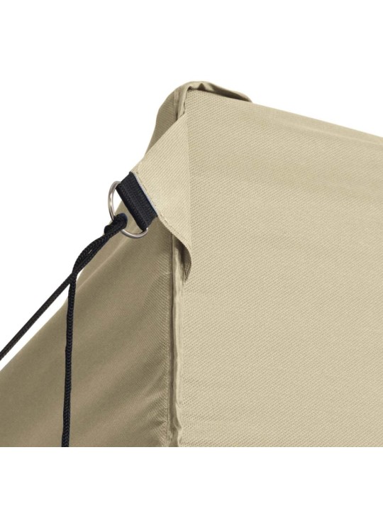 Saliekama telts, 3x4,5 m, 4 sienas, ātri uzstādāma, krēmbalta