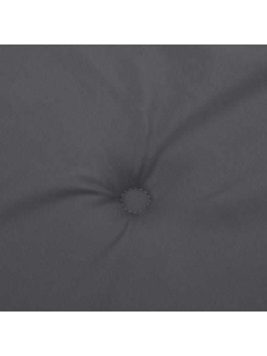 Dārza sola matracis, 180x50x3 cm, audums, antracītpelēks