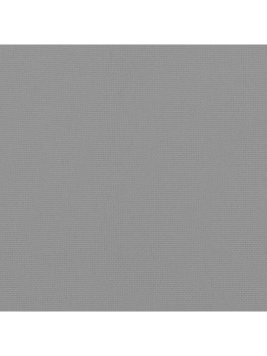 Dārza sola matracis, 120x50x4 cm, audums, pelēks