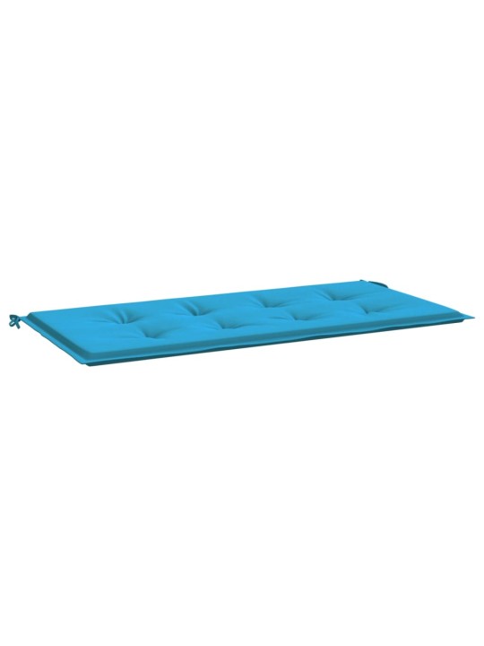 Dārza sola matracis, 120x50x3 cm, audums, zils