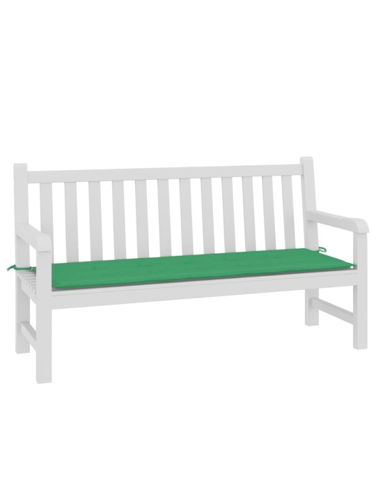 Dārza sola matracis, 150x50x3 cm, audums, zaļš