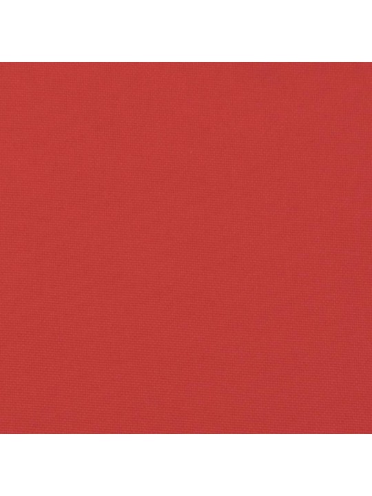 Dārza sola matracis, 150x50x3 cm, audums, sarkans