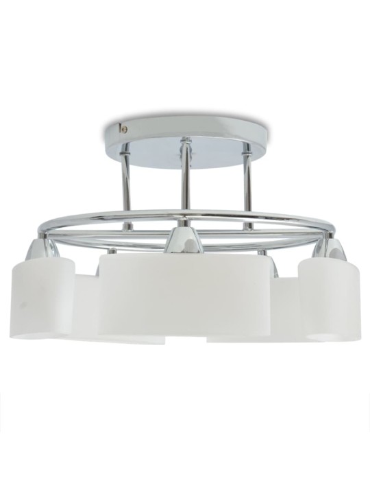 Griestu lampa ar elipsoidāliem abažūriem, 5 e14 spuldzes, 200 w