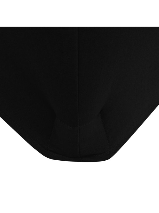 Galda pārvalki, 2 gab., 243x76x74 cm, elastīgi, melni