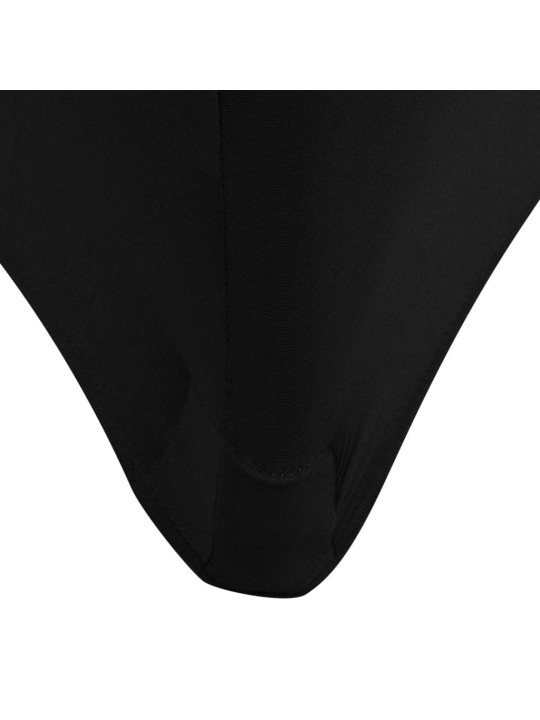 Galda pārvalki, 2 gab., 243x76x74 cm, elastīgi, melni