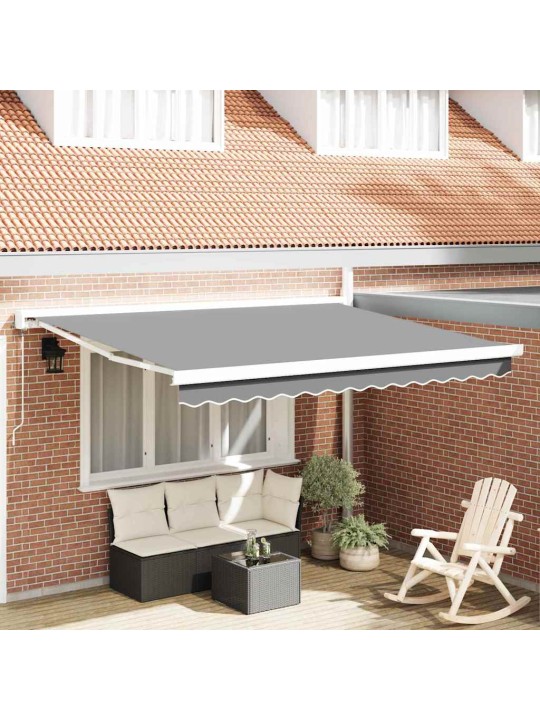 Markīze balts 3 x 2,5 m metāla