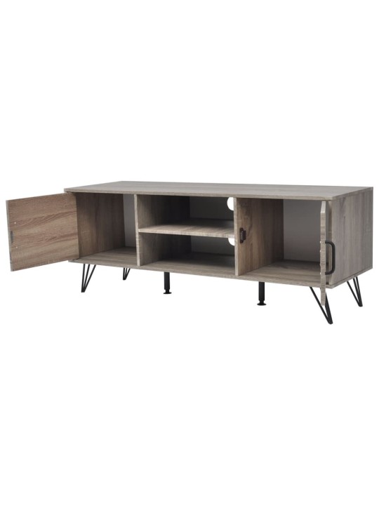 Tv galdiņš, 120x40x45 cm, pelēks