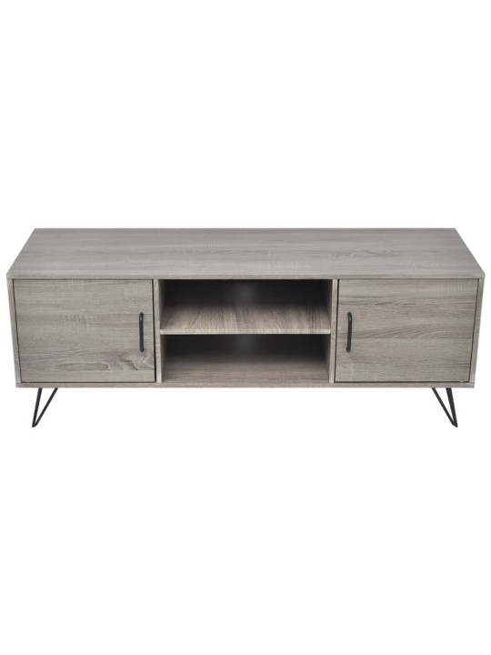 Tv galdiņš, 120x40x45 cm, pelēks