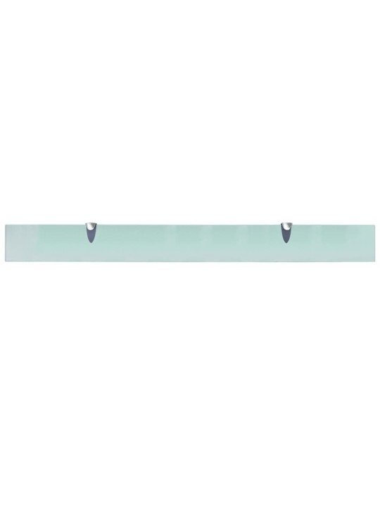 Sienas plaukts, 100x10 cm, 8 mm, stikls