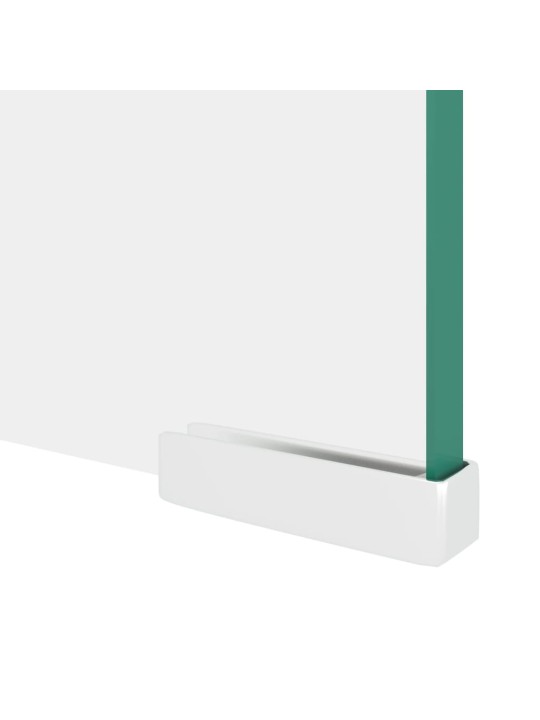 Tv statīvs, monitora paliktnis, 90x30x13 cm, caurspīdīgs stikls