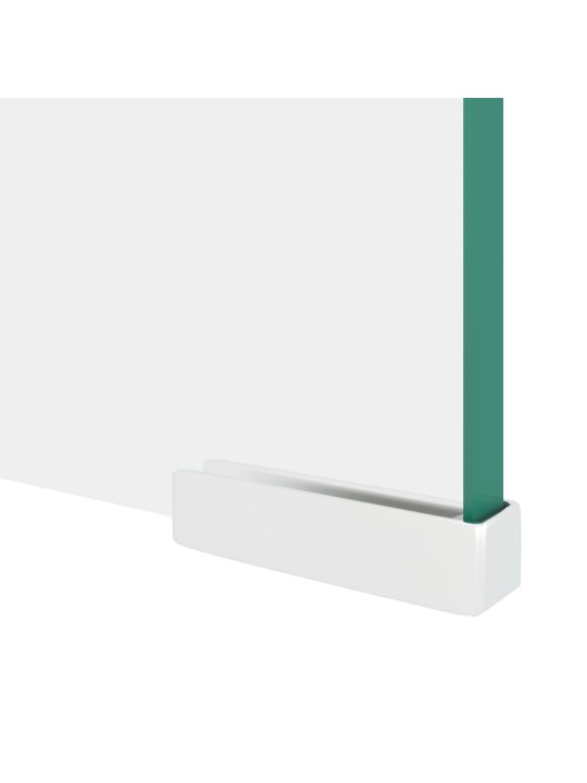 Tv statīvs, monitora paliktnis,110x30x13 cm, caurspīdīgs stikls