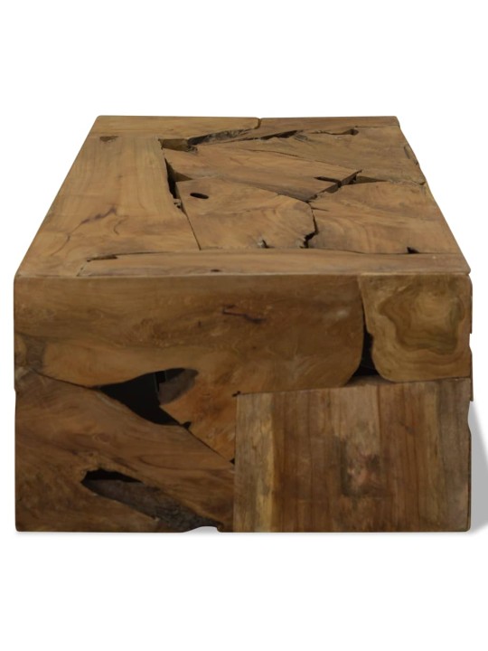 Kafijas galdiņš, 90x50x30 cm, tīkkoks, brūns