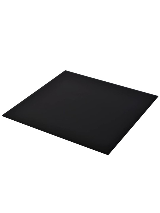Galda virsma, 700x700 mm, rūdīts stikls, kvadrātveida