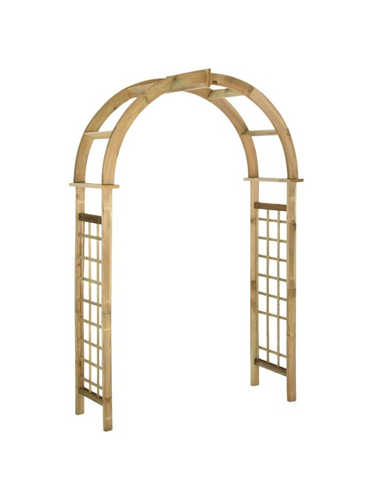 Špaleru arka / pergola, zaļi impregnēts priedes koks