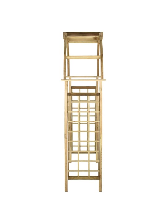 Špaleru arka / pergola, zaļi impregnēts priedes koks