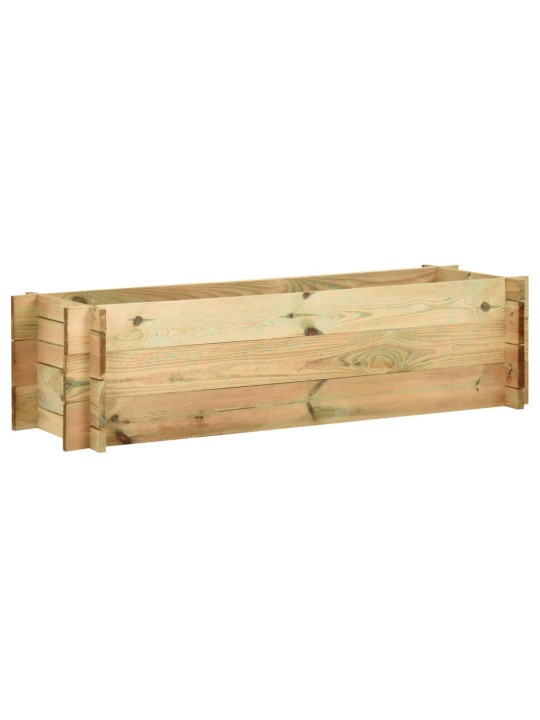 Dārza stādu kaste, 120 cm, impregnēts priedes koks