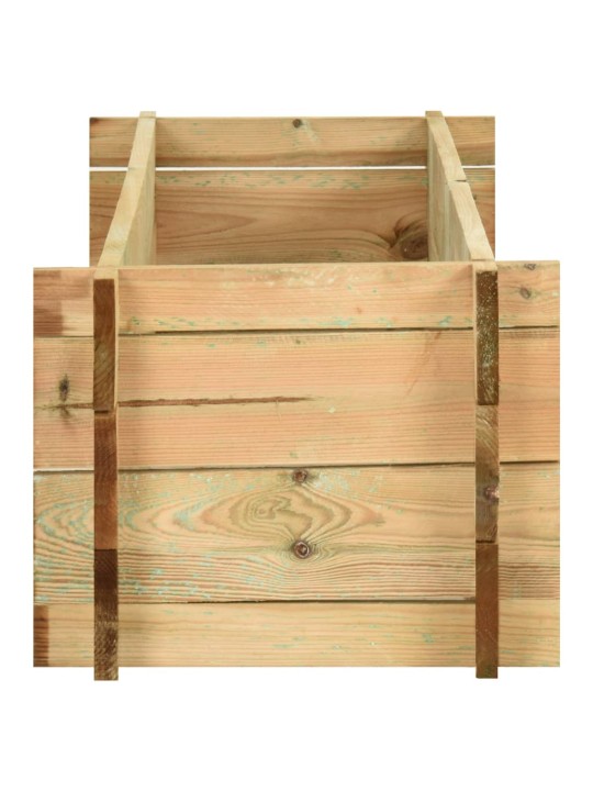 Dārza stādu kaste, 120 cm, impregnēts priedes koks