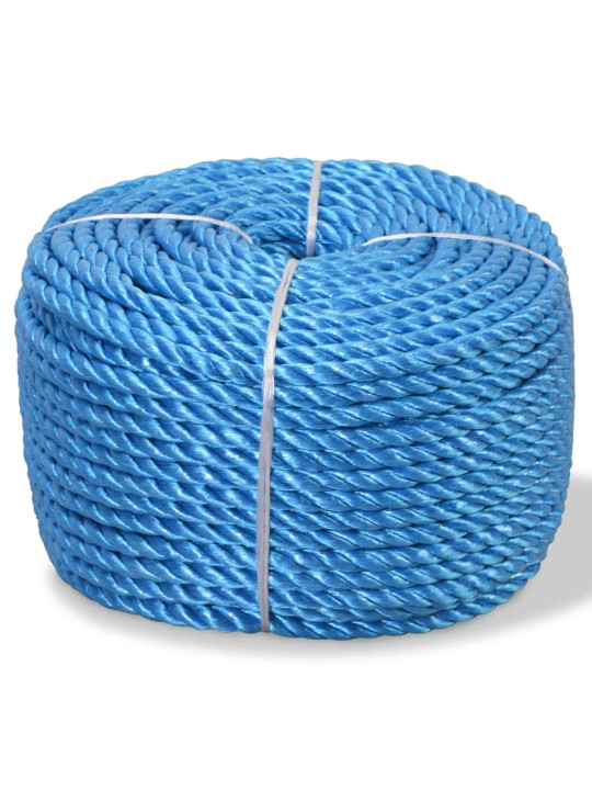 Vīta virve, 12 mm, 100 m, polipropilēns, zila