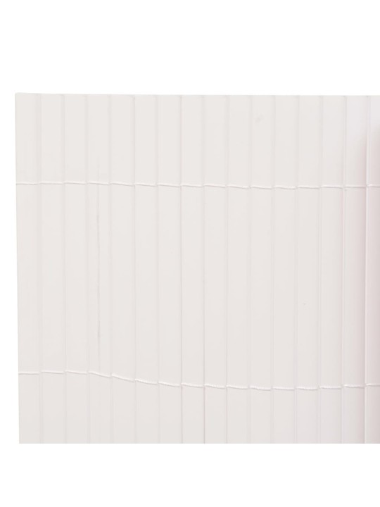 Dārza žogs, divpusējs, 90x300 cm, balts