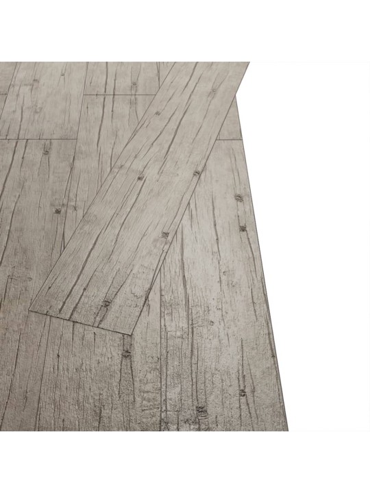 Grīdas dēļi, 5,26 m², 2 mm, nobružāta ozolkoka, pvc