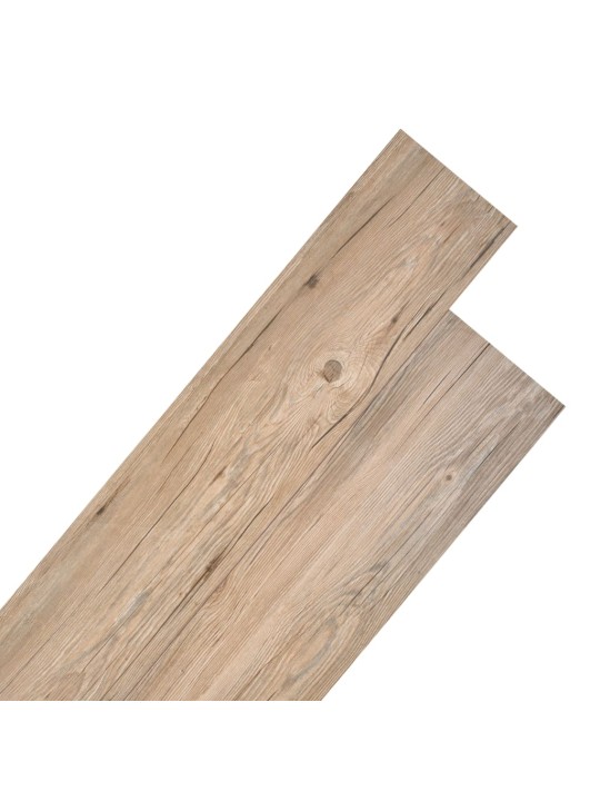 Grīdas dēļi, 5,26 m², 2 mm, ozolkoka brūni, pvc