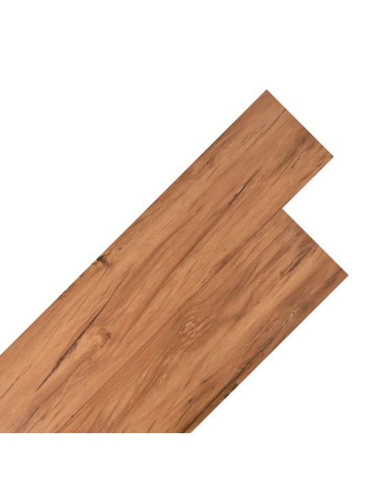 Grīdas dēļi, 5,26 m², 2 mm, dabīga gobas koka pvc