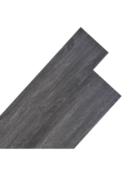 Grīdas dēļi, 5,26 m², 2 mm, melnbalti, pvc