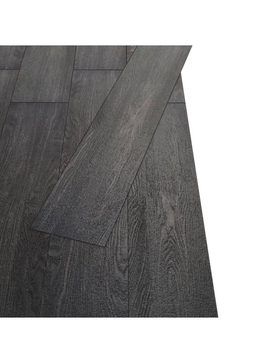 Grīdas dēļi, 5,26 m², 2 mm, melnbalti, pvc
