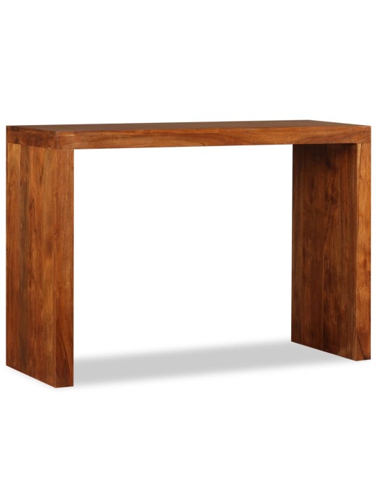 Konsoles galdiņš, 110x40x76cm, masīvkoks ar medus krāsas apdari