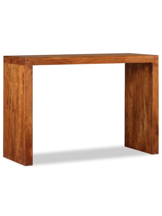 Konsoles galdiņš, 110x40x76cm, masīvkoks ar medus krāsas apdari