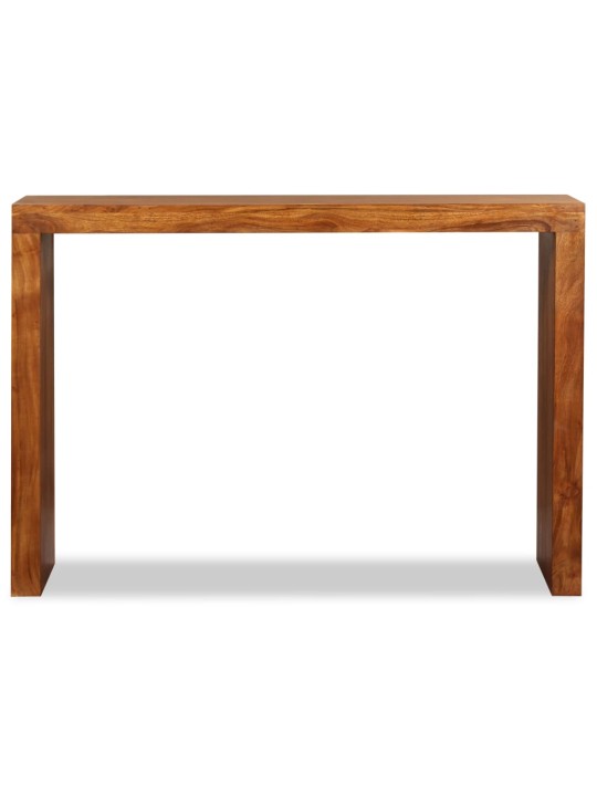 Konsoles galdiņš, 110x40x76cm, masīvkoks ar medus krāsas apdari