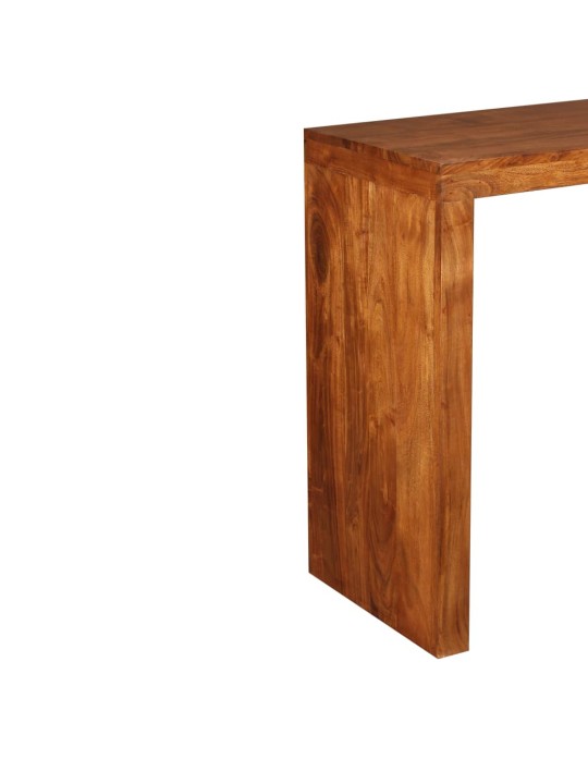 Konsoles galdiņš, 110x40x76cm, masīvkoks ar medus krāsas apdari