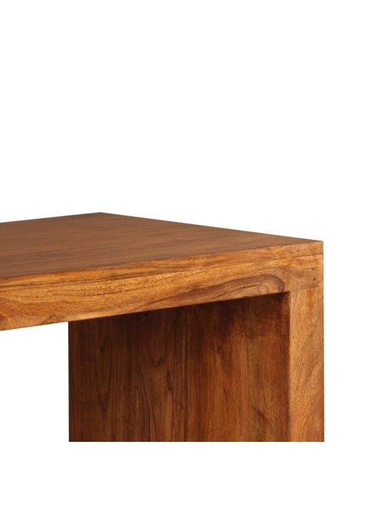 Konsoles galdiņš, 110x40x76cm, masīvkoks ar medus krāsas apdari