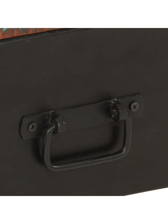 Tv skapītis, 120x30x40 cm, pārstrādāts masīvkoks