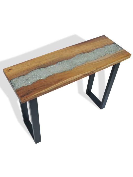 Konsoles galdiņš, 100x35x75 cm, tīkkoks