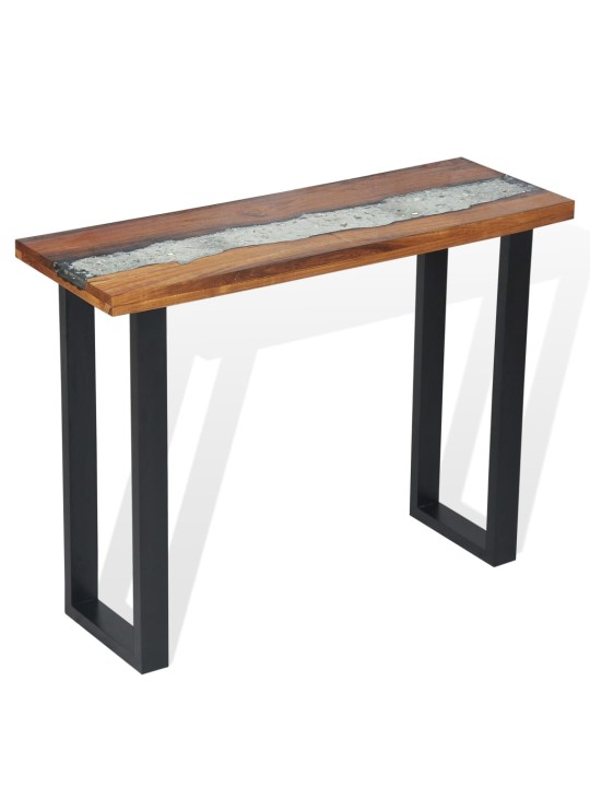 Konsoles galdiņš, 100x35x75 cm, tīkkoks